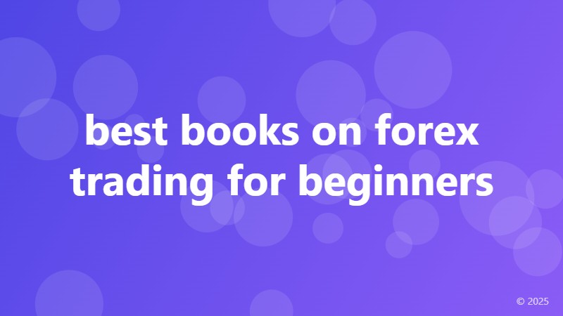 best books on forex trading for beginners