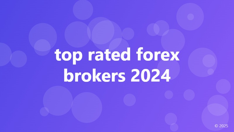 top rated forex brokers 2024