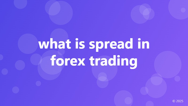 what is spread in forex trading